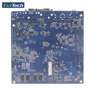 Dual Lan Sin ventilador integrado industrial mini itx con Intel Atom D2550 procesador a bordo y 2 GB de RAM