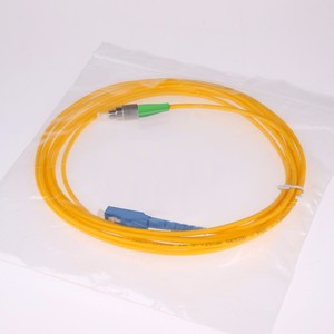 SC/PC-FC/APC 1m 50m 9/125um SM 2.0 3.0 Simplex tek modlu UPCT için CATV Fiber optik yama kablosu LC konektörü FTTH ağ - Product Image 3