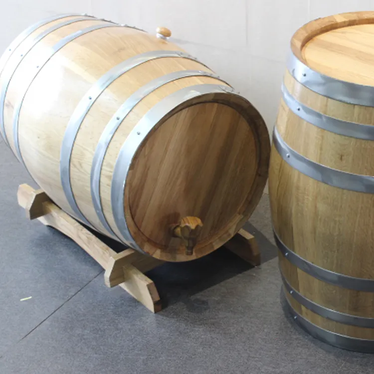 Commercio all'ingrosso usato in legno di quercia botti di vino