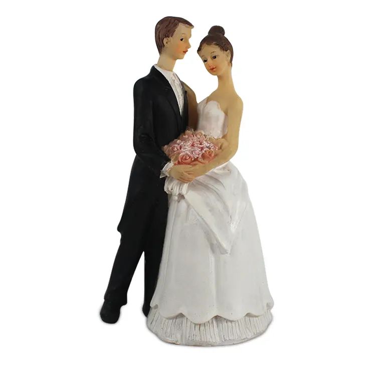 Figurines de gâteau de mariage mignon article souvenir
