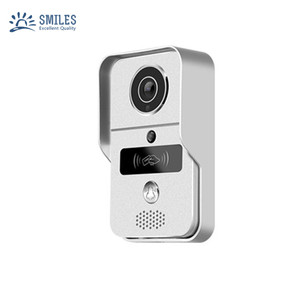 TCP/IP WIFI Video Türklingel Intercom Unterstützung Ios/Andriod Smart Telefon Mit RFID Karte Lesen Für Home Security Access Control system