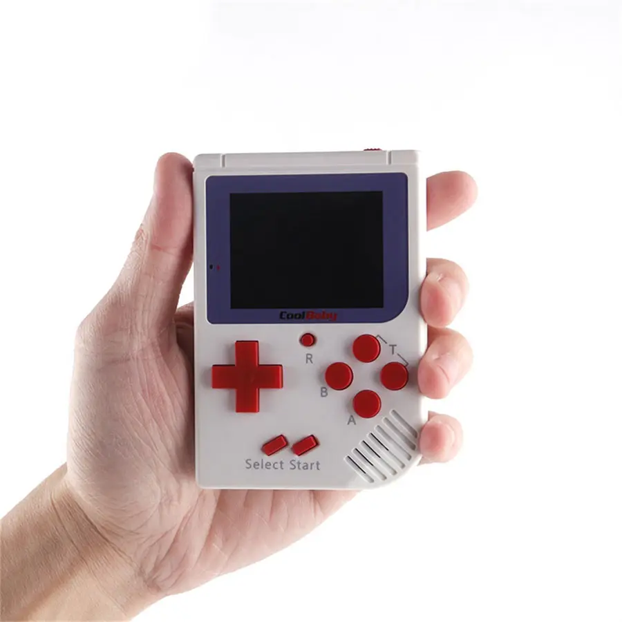 RS-6 Portable Rétro Mini Console de Jeu 8 bits 2.0 pouces LCD Couleur Couleur Enfants Jeu Joueur Intégré 129 Jeux