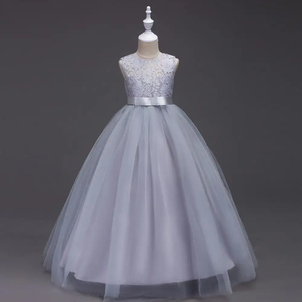 Модное свадебное платье оптом, бутик, Детские хлопковые платья, дизайнерские кружевные длинные платья