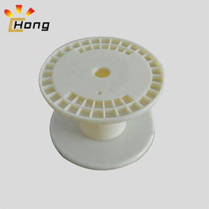 批发空塑料电缆盘，用于电线200毫米abs/ps rohs可重复使用的一体式设计装载10千克线轴线轴线筒