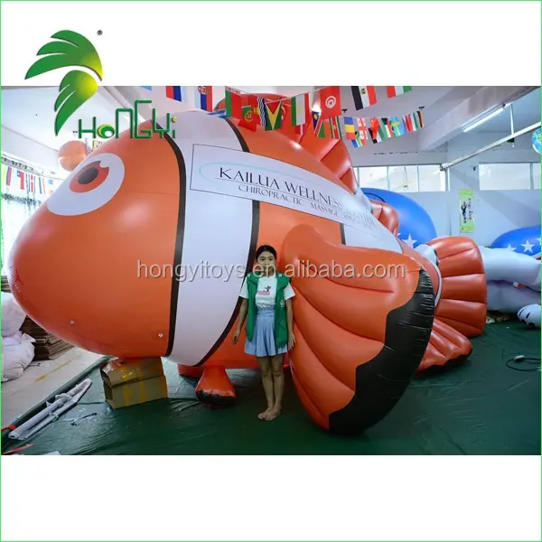 พอง Nemo ยักษ์พองปลาทองปลาพองสำหรับการโฆษณาจาก Hongyi