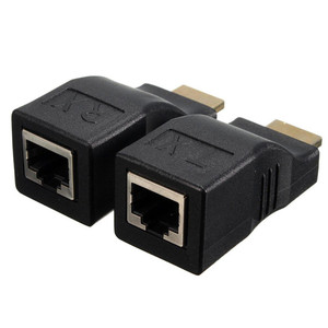 4K HDMI Extender transmisor y receptor HDMI 1,4 30M Extender a RJ45 CAT5E CAT6 Ethernet LAN Converter - Product Image 1