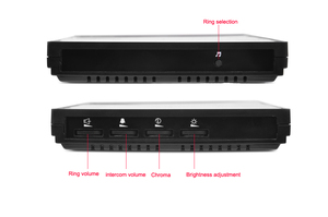 Sistema de intercomunicación para puerta y Vídeo del hogar, Kit de Monitor de cámara TFT de 7" - Product Image 5