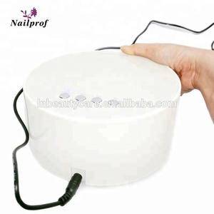Nailprof 2019新款高品质指甲发光二极管灯适用于所有凝胶指甲油美甲设备太阳发光二极管灯指甲艺术美容