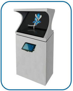 טכנולוגיה חדשה 2025 4k טלוויזיה גדול 3D הולוגרמה אוהד הולוגרמה אוהד הולוגרפי 3D הוביל תצוגה מעריצים