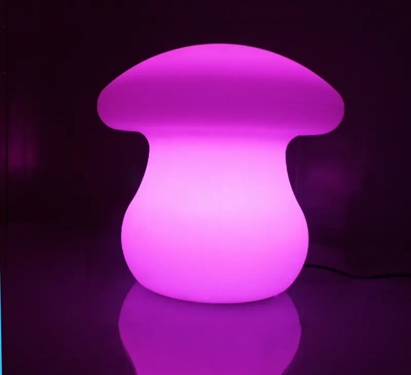 الفطر RGB بطارية مصابيح طاولة توفيرية/مطعم مصباح الطاولة/بقيادة مصباح طاولة نادي صغير الديكور اللون تغيير ضوء الليل