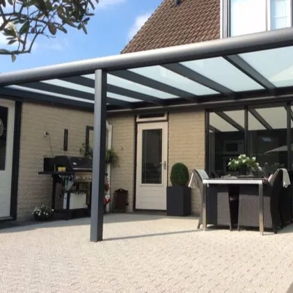 Ral9001 Alluminio Pergola Tetto Sistema di 6x4