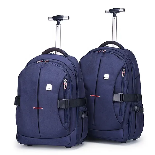 High Quality Women Men Weekend Travel Trolley Strong Laptop Bag Backpack
