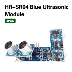 Keyestudio 3 pezzi HR-SR04 blu modulo sensore ad ultrasuoni per Arduino per UNO /ROBOT auto per Microbit - Product Image 3
