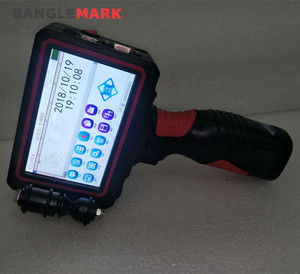 Wuhan Bangle Mark Jet Stamp Drucker Kleiner Tinten strahl drucker Handheld Logo Barcode QR Code Datum Glasflaschen druckmaschine - Product Image 5