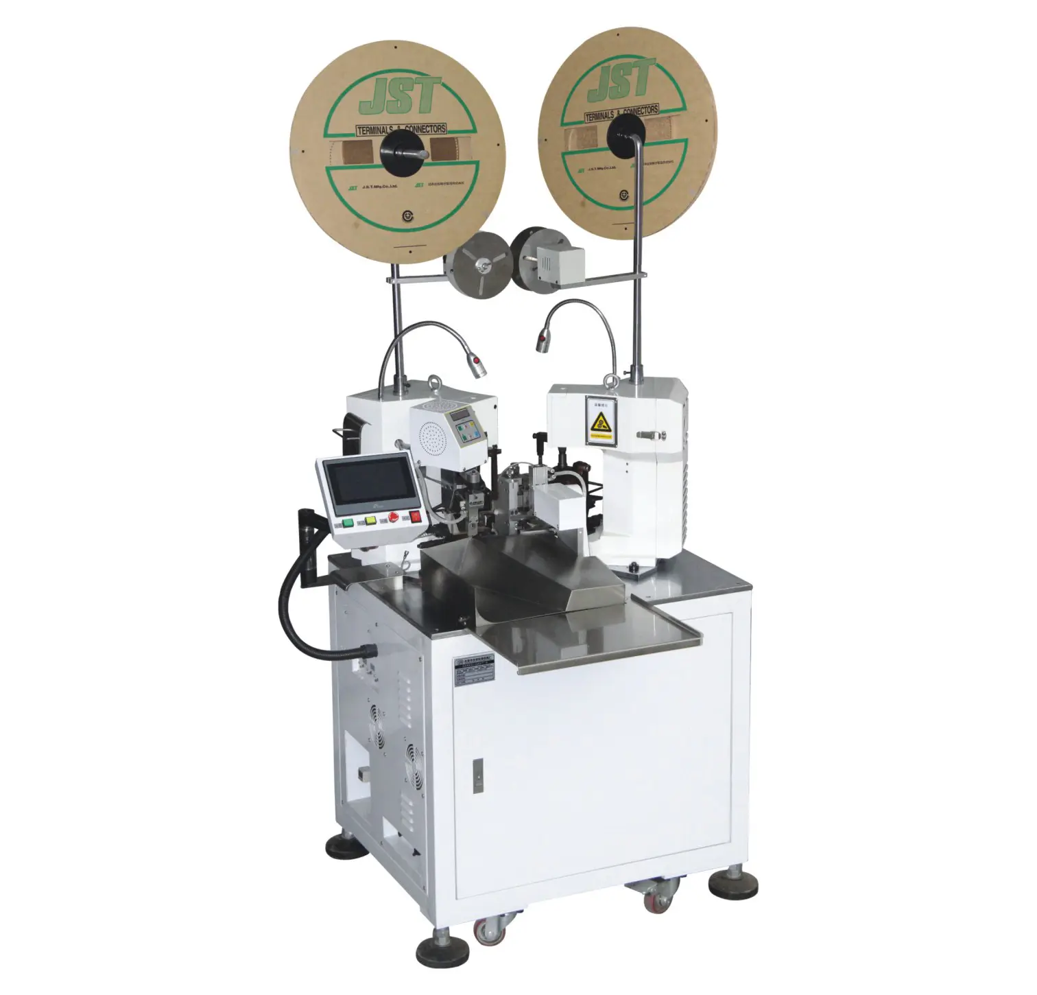 High quality full automatic dual heads crimping machine terminal crimping machine for wire harness