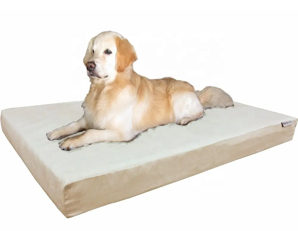 Camas de luxo CertiPUR-US de espuma para cães de estimação, cama lavável para cães, popular e mais barata de fábrica