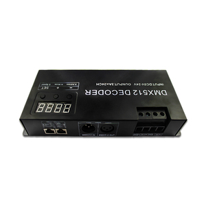 Factory Price Of PWM Control Signal 24 Channels Digital LED DMX512 Controller Decoder For DMX RGB LED Strips - Product Image 4