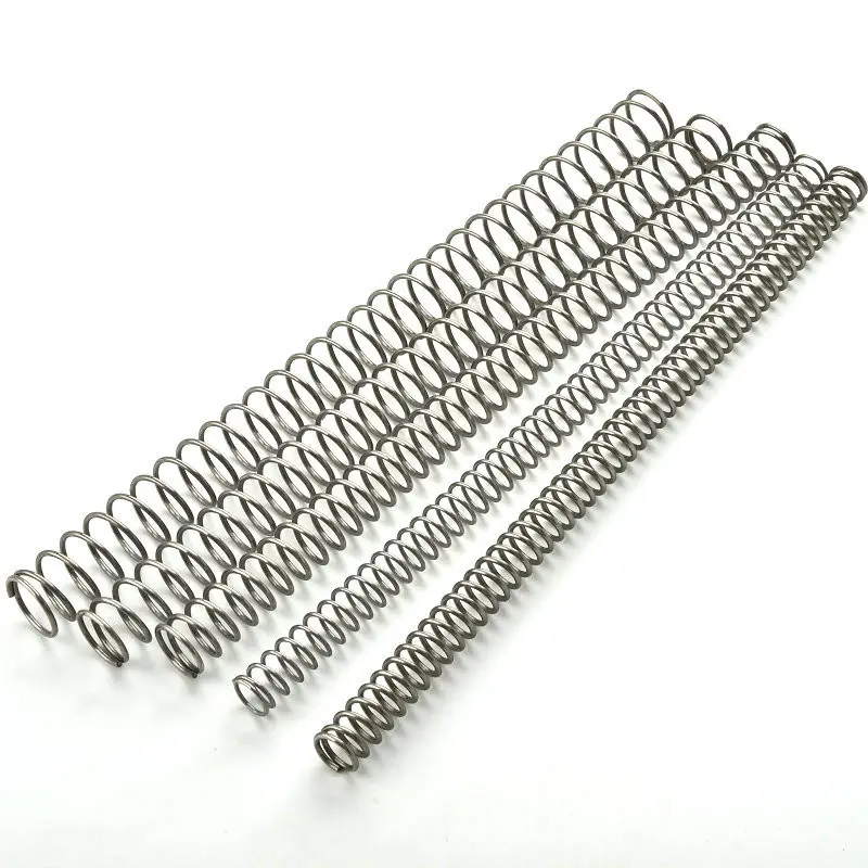 High-温度Custom Drawing Spring Stainless Steel Long Compression Spring