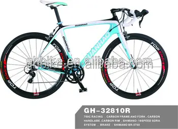 Fibra de Carbono da bicicleta da bicicleta da bicicleta de corrida de estrada bicicletas chinesas 700C