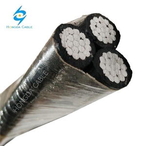 Henan Hongda 1000 V xlpe yalıtım uv dayanıklı cableuv direnci ABC kablosu
