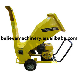 最高品質の15HP GBD-150Eウッドチッパーシュレッダー4ストロークウッドシュレッダー