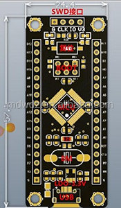 ロットスモールシステムマイクロコントローラーコアボードSTM32開発ボードARM学習モジュールSTM32F103C8T6 - Product Image 3