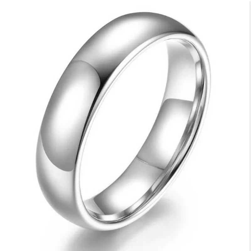 แหวนแต่งงานออกแบบแหวนทังสเตนว่างเปล่าสำหรับผู้ชาย