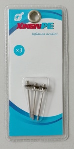 XY-QZ-2C מתכת ניפוח מחט עם גומי צינור צינור עבור כדור משאבת אוויר