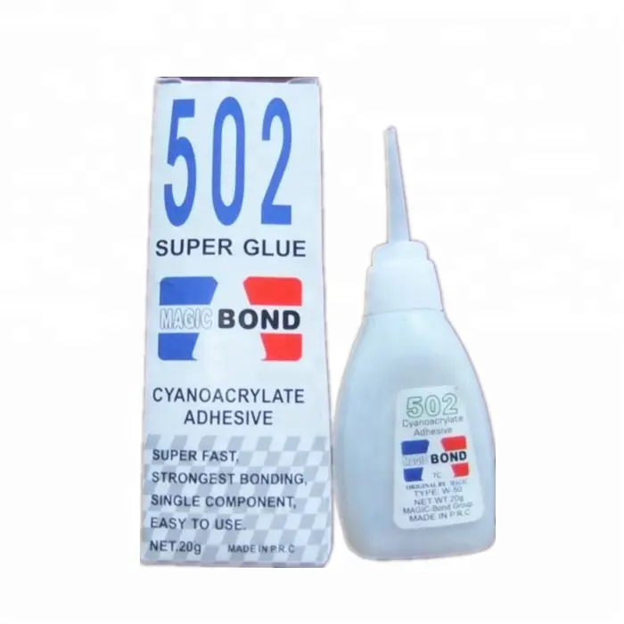 Colle Super buse 502 pour plastique, 20 ml