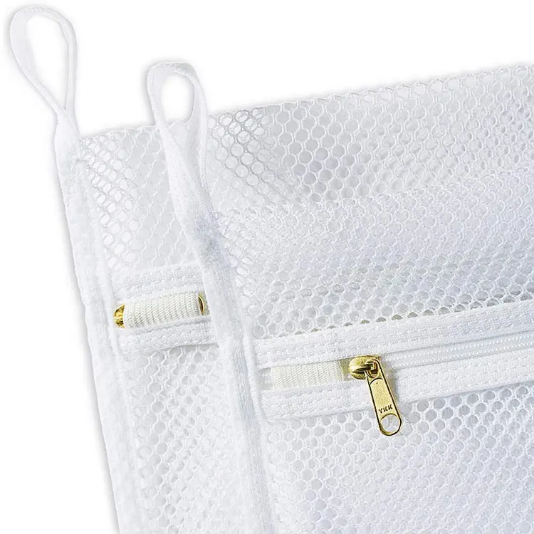 2019 Good quality clothes saver mesh laundry bag zipper washing bag