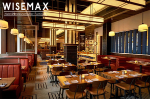 Wisemax家具餐厅摊位座位从工厂销售摊位座位餐厅摊位座位