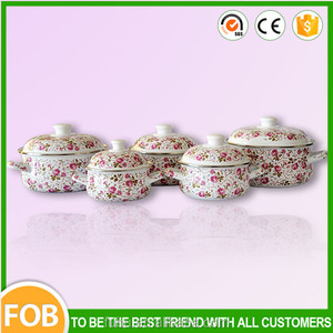 Bộ Đồ Nấu Nướng Tráng Men Bán Chạy Với Các Loại Kích Cỡ Khác Nhau - Product Image 3