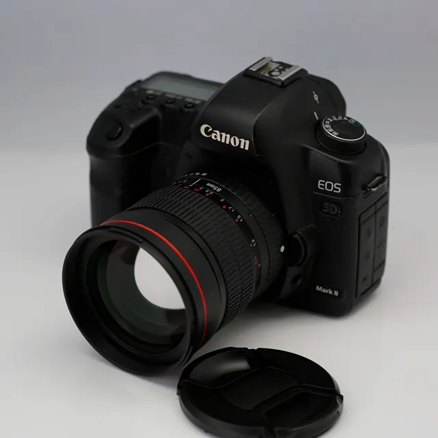 Lente retrato para câmera canon e nikon, lente f/1.4 de 85mm