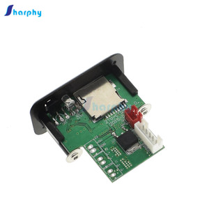 5V MP3ถอดรหัสถอดรหัสโมดูลMP3 WAV U Disk TF Card USBเครื่องขยายเสียงลำโพงพร้อมรีโมทคอนโทรลลวด - Product Image 5