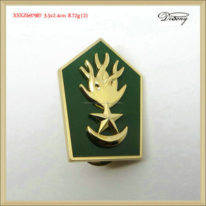 Xsxz697987 giá rẻ tùy chỉnh pin huy hiệu/an ninh biểu tượng tùy chỉnh kim loại quân đội huy hiệu pin với thiết kế của riêng bạn - Product Image 2