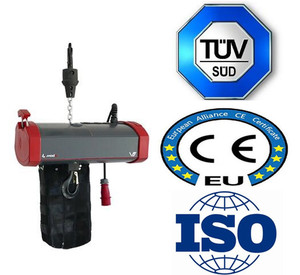 Paranco elettrico di programmazione intelligente a velocità di sollevamento 4m/min per capriata da palco, luce a LED, scatola per altoparlanti e array lineare - Product Image 3