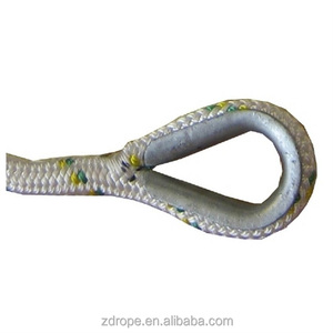 ימית אספקה פוליאסטר מוצר עוגן קו קלוע חבל עגינה עם אצבעון