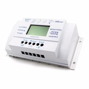 T40 40A LCD USB 5V Solar laderegler 12V/24V <span class=keywords><strong>Dual</strong></span> Timer Control Solar panel Batterie ladegerät <span class=keywords><strong>PWM</strong></span> Solar <span class=keywords><strong>Controller</strong></span>