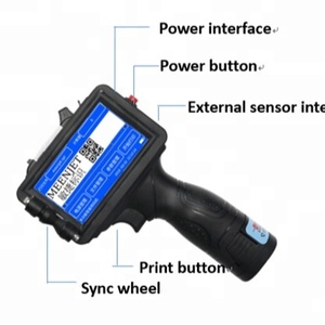 2023 Neues Produkt Chargen code Ablaufdatum Codierer Tinten strahl druckmaschine Handheld Inkjet Coding Printer - Product Image 2