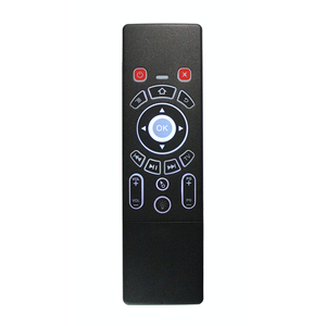 T6 telecomando mouse Dell'aria con tastiera Retroilluminata con funzione di apprendimento IR per Android TV box e Smart TV e di Windows