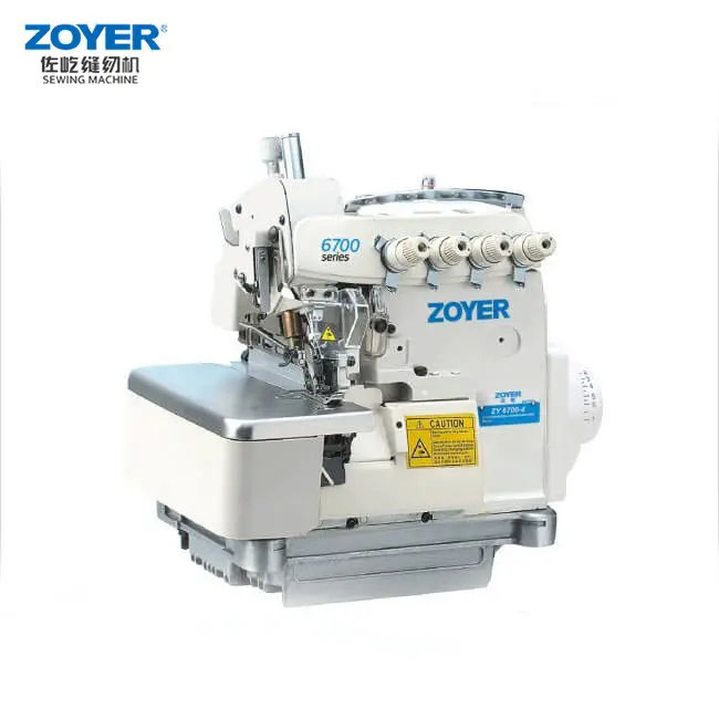 ZY6700-4F zoyer新しい工業用ミシンかがり