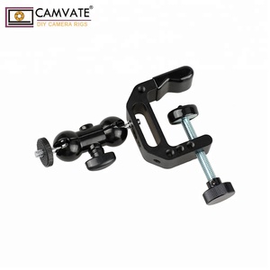 CAMVATE C-kelepçe Masaüstü Montaj Tutucu Standı DSLR Kamera için Led Video Işığı - Product Image 6