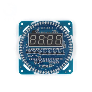 Taidacent DS1302 saat modülü dönen LED ekran elektronik saat alarm dijital ekran alarm ds1302 gerçek zamanlı saat modülü