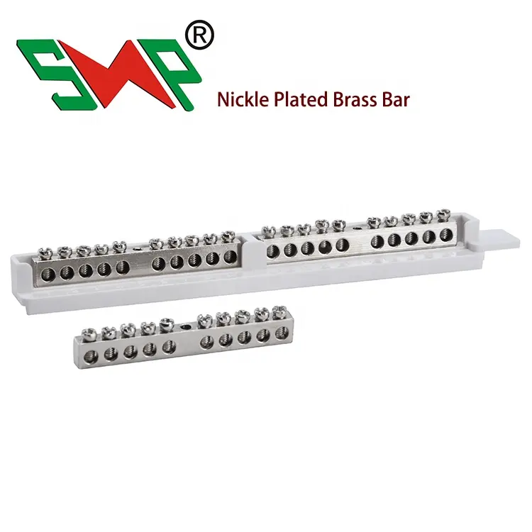 Nickle Plated Brass Bar Distribution Box Use Brass Bar