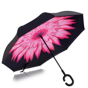 批发花卉图案倒置双层小伞最小起订量厦门手工控制 - Product Image 3