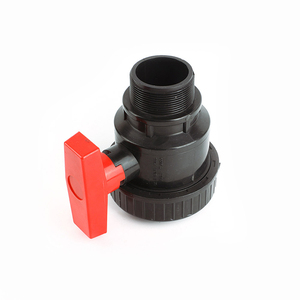 便宜的价格 DN20 PN16 螺纹灌溉塑料 M/F 单联球阀 - Product Image 2