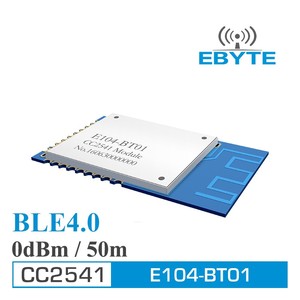 Ebyte ODM E104-BT01 bassa potenza BLE 4.2 UART/IO interfaccia Soc modulo PCB Antenna 2.4GHz CC2541 RF Chip modulo Wireless