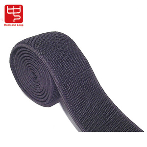 Factory Wholesale <strong>Elastic</strong> Hook <strong>Loop</strong> Band in Roll