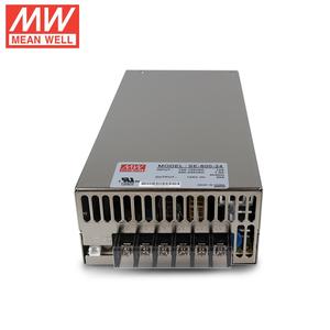 SMPS MeanWell SE-600-24 600W 24V AC-Eingangs bereich ausgewählt durch Schalter AC-DC Einzel ausgang eingebautes DC-Lüfter-Schalt netzteil