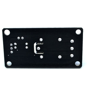 Módulo de relé de 5V con salida de relé optoacoplador Módulo de relé de 1 vía Placa PCB negra